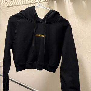 Alphalete Women's Black Hoodie Sweater